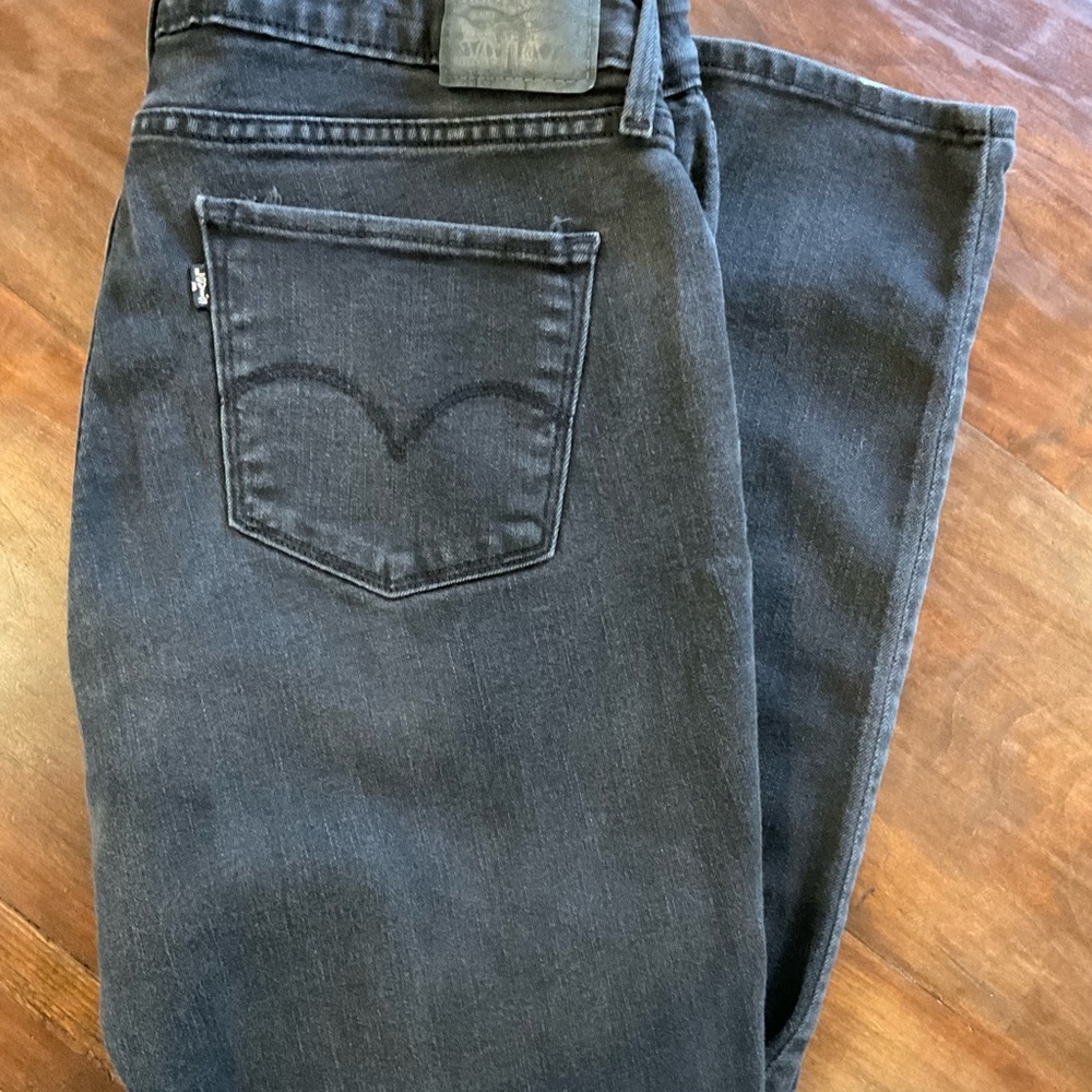 Levi's Black Curvy Skinny Jeans